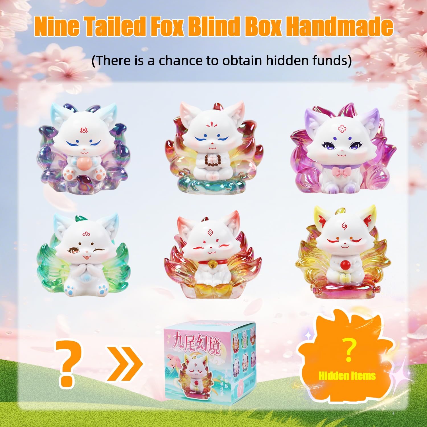 Amazon.com: Nine Tailed Fox Series Blind Box Figure 1 Piece